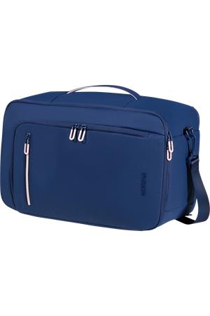 Utazótáska, kabin méret, 21l, 3 in 1, AMERICAN TOURISTER "Puffypop", tengerészkék